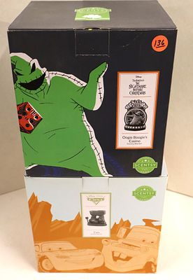 Xmas Oogie Boogies Casino & PIXAR Cars Scentsy Warmers. 2 piece lot: Disney Time Burton's The 