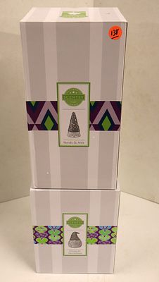 2 New Holiday Scentsy Warmers in boxes. 2 piece lot: Authentic Scentsy Warmers Home Collection 