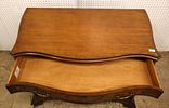 RARE Baker Furn. serpentine elaborate chest Rogers. RARE Baker Furniture 4 drawer serpentine Image - 5