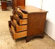 RARE Baker Furn. serpentine elaborate chest Rogers. RARE Baker Furniture 4 drawer serpentine Image - 6