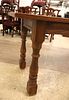 Impressive quality solid oak large sofa console table, original finish, structurally sound and Image - 5