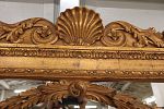 Beautiful Windsor Art & Mirror Co. USA french style shell carved ornate decorator mirror in Image - 3