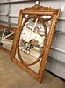 Beautiful Windsor Art & Mirror Co. USA french style shell carved ornate decorator mirror in Image - 4