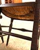 Pair of antique stenciled rush bottom chairs, structurally sound repaired stretcher. 33"h x Image - 7