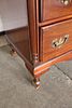 Vintage Hungerford Memphis solid mahogany 6 drawer high chest, original finish, structurally Image - 3
