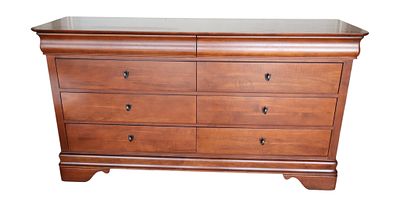 Kincaid Furniture solid cherry 8 drawer low chest, original finish, structurally sound and in 