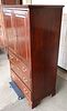 Cherry 2 door 3 drawer chest with media compartment. Cherry 2 door 3 drawer chest with Image - 3