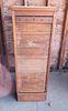 Antique tambour front mahogany shirt chest, structurally sound does show some age and wear. Image - 2