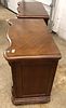 PR American Signature carved over-size night stands. Pair of American Signature burl walnut 3 Image - 3