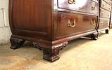 Henkel Harris fitted interior gentlemans chest. Nice Henkel Harris 2 piece solid mahogany fitted Image - 4