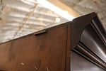 Henkel Harris fitted interior gentlemans chest. Nice Henkel Harris 2 piece solid mahogany fitted Image - 8