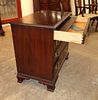 Henkel Harris mahogany bachelors chest. Henkel Harris solid mahogany 4 drawer bracket foot Image - 7