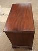 Henkel Harris mahogany bachelors chest. Henkel Harris solid mahogany 4 drawer bracket foot Image - 9