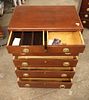 Vintage quality Link Taylor 2 over 4 high chest. Vintage quality Link Taylor Furniture mahogany Image - 2
