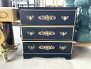 Hitchcock style paint decorated stenciled chest. Hitchcock style paint decorated stenciled front Image - 5