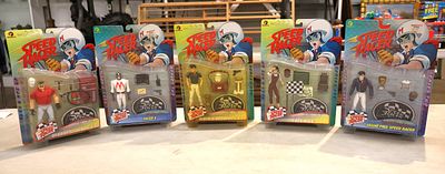 Vintage 5 Speed Racer action figures unopened by ReSaurus