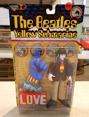Vintage McFarlane Toys The Beatles Yellow Submarine Action Figure new in box Paul with Glove 