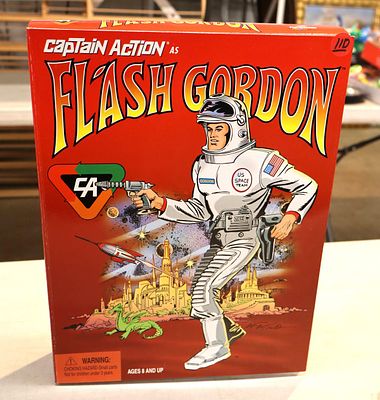 Vintage Playing Mantis Toys Captain Action/Gordon action figure Heros Series new in box by KB Toys.