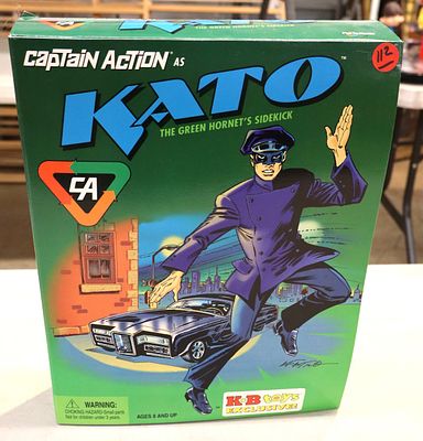 Vintage Playing Mantis Kato action figure Heros Series new in box by KB Toys Exclusive.