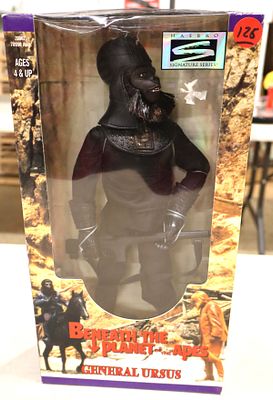 Vintage Hasbro Signature Series Beneath the Planet of the Apes General Ursus new in box.