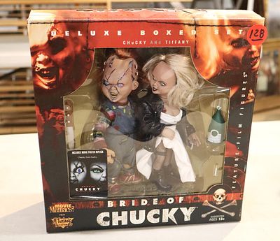 Vintage McFarlane Toys Bride of Chucky Deluxe Box Set: Chucky and Tiffany unopened