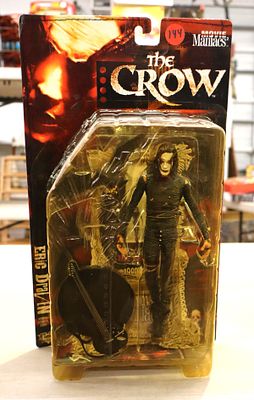 Vintage Movie Maniacs by McFarlane Toys The Crow action figure new in box