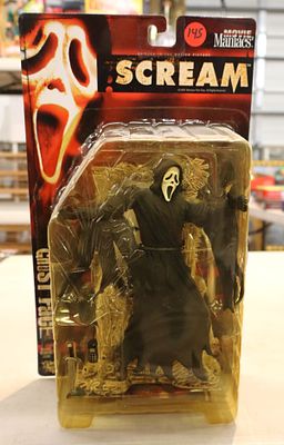 Vintage Movie Maniacs by McFarlane Toys The Scream action figure new in box