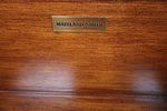 Maitland Smith leather bronze lidded chest. Maitland Smith Jewelry Keepsake lidded table top Image - 10