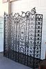 Elaborate Maitland Smith scroll iron room divider. Elaborate Maitland Smith scroll iron and Image - 2