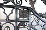 Elaborate Maitland Smith scroll iron room divider. Elaborate Maitland Smith scroll iron and Image - 3