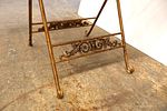 Maitland Smith iron and copper serving tray table. Maitland Smith made in the phillipines but Image - 3