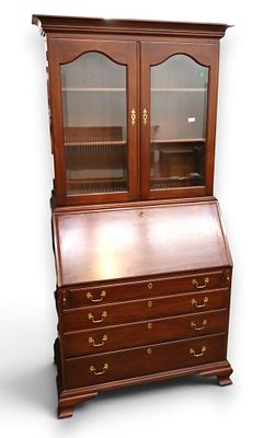 Virginia Galleries Henkel Harris secretary bookcase. Virginia Galleries Furniture by Henkel 