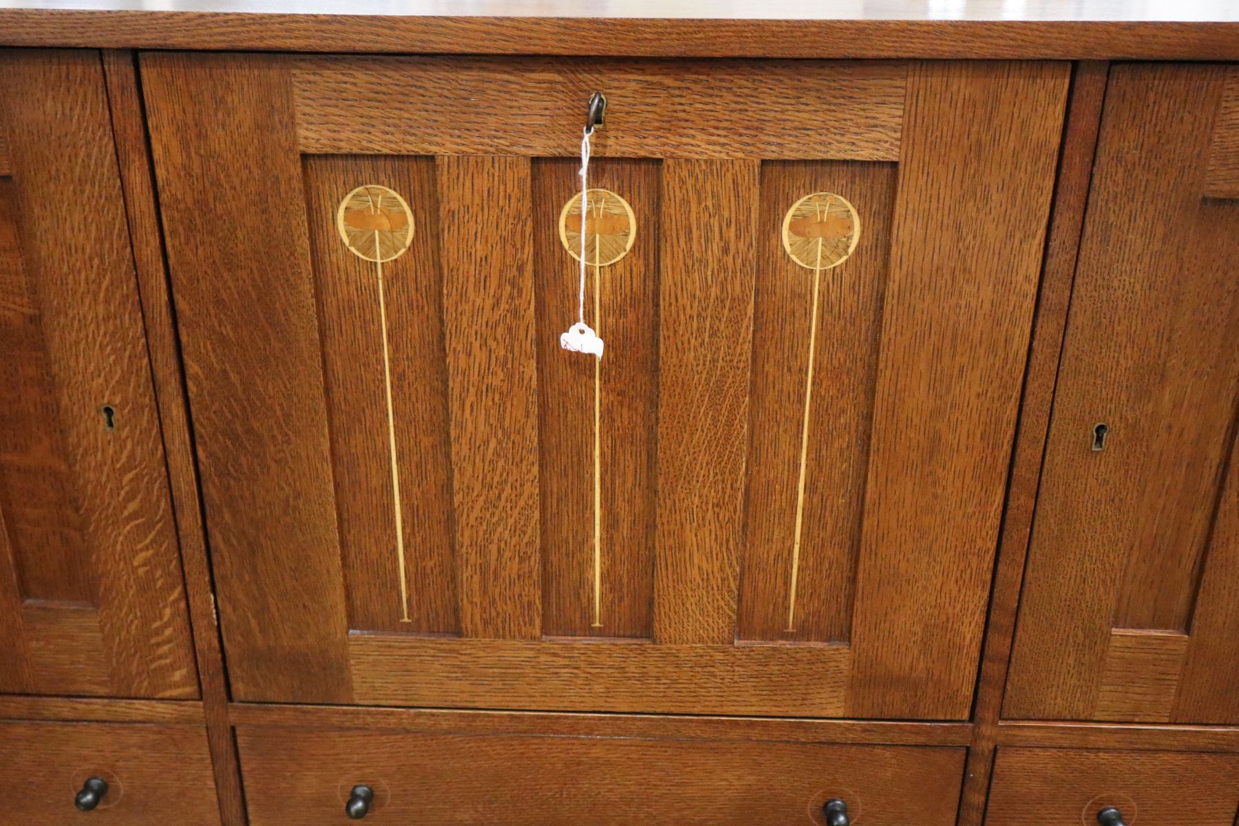 Beautiful Stickley Harvey Ellis Secretary with Bar