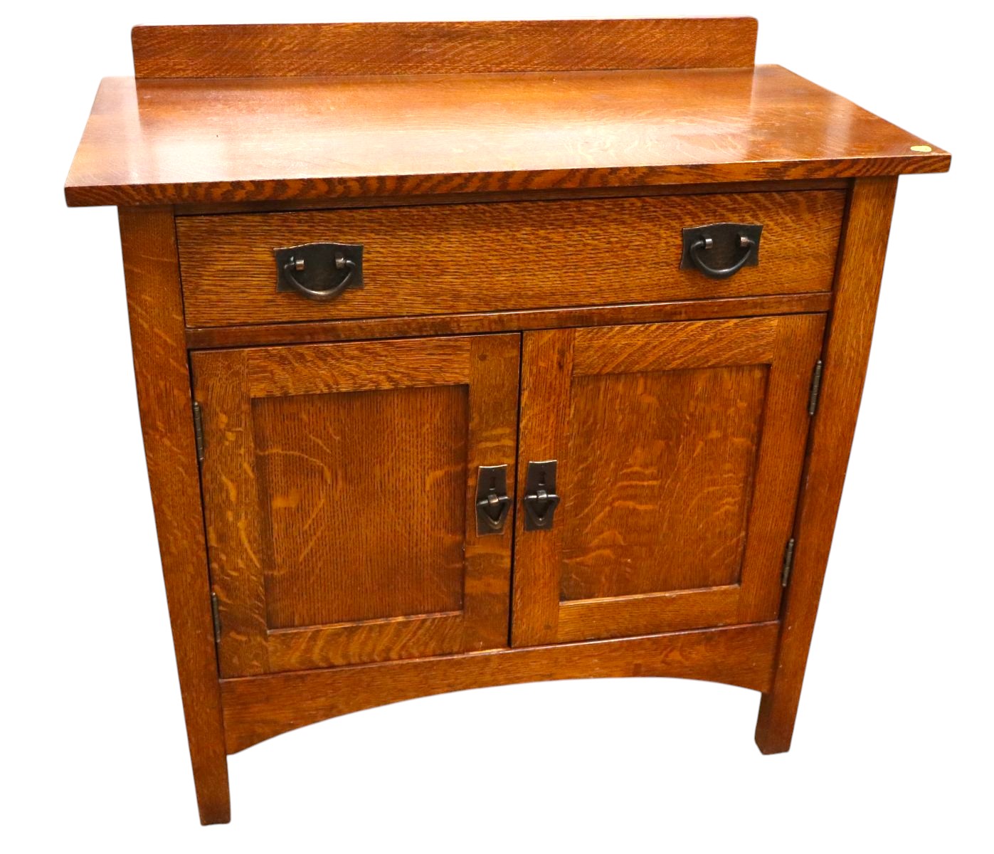Stickley mission oak 1 drawer 2 door server/chest