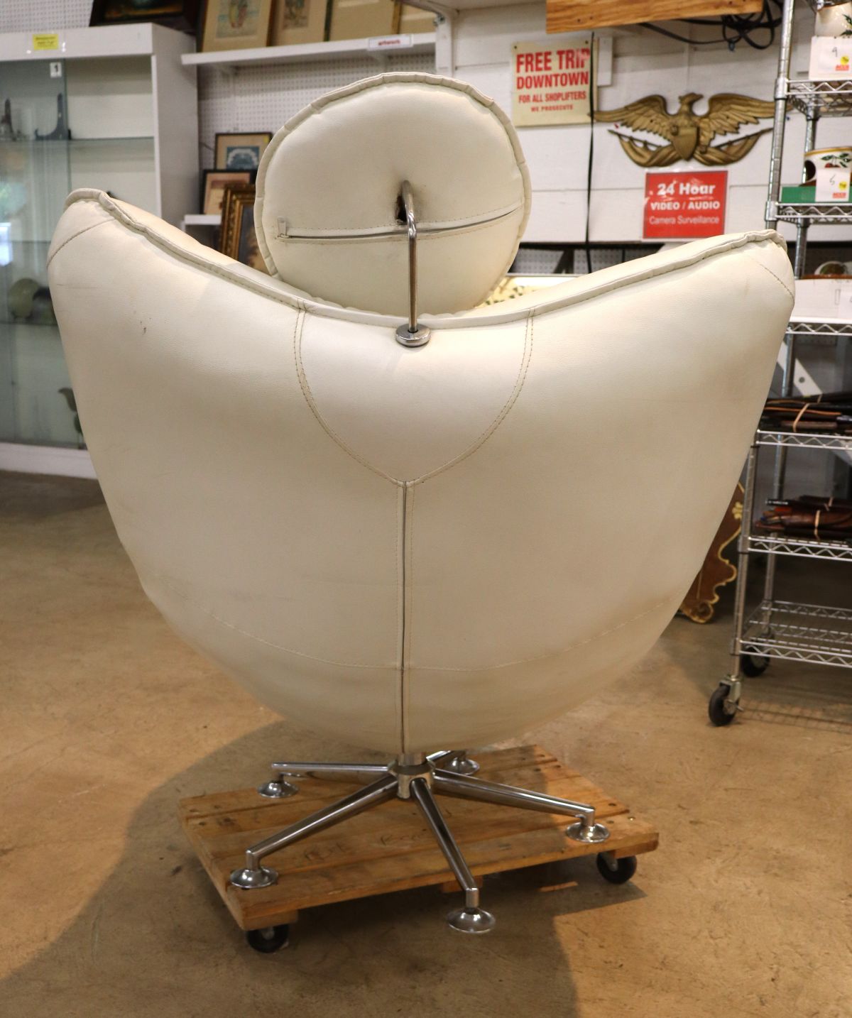De Sede Ds 151 Jane Worthington leather white lounge