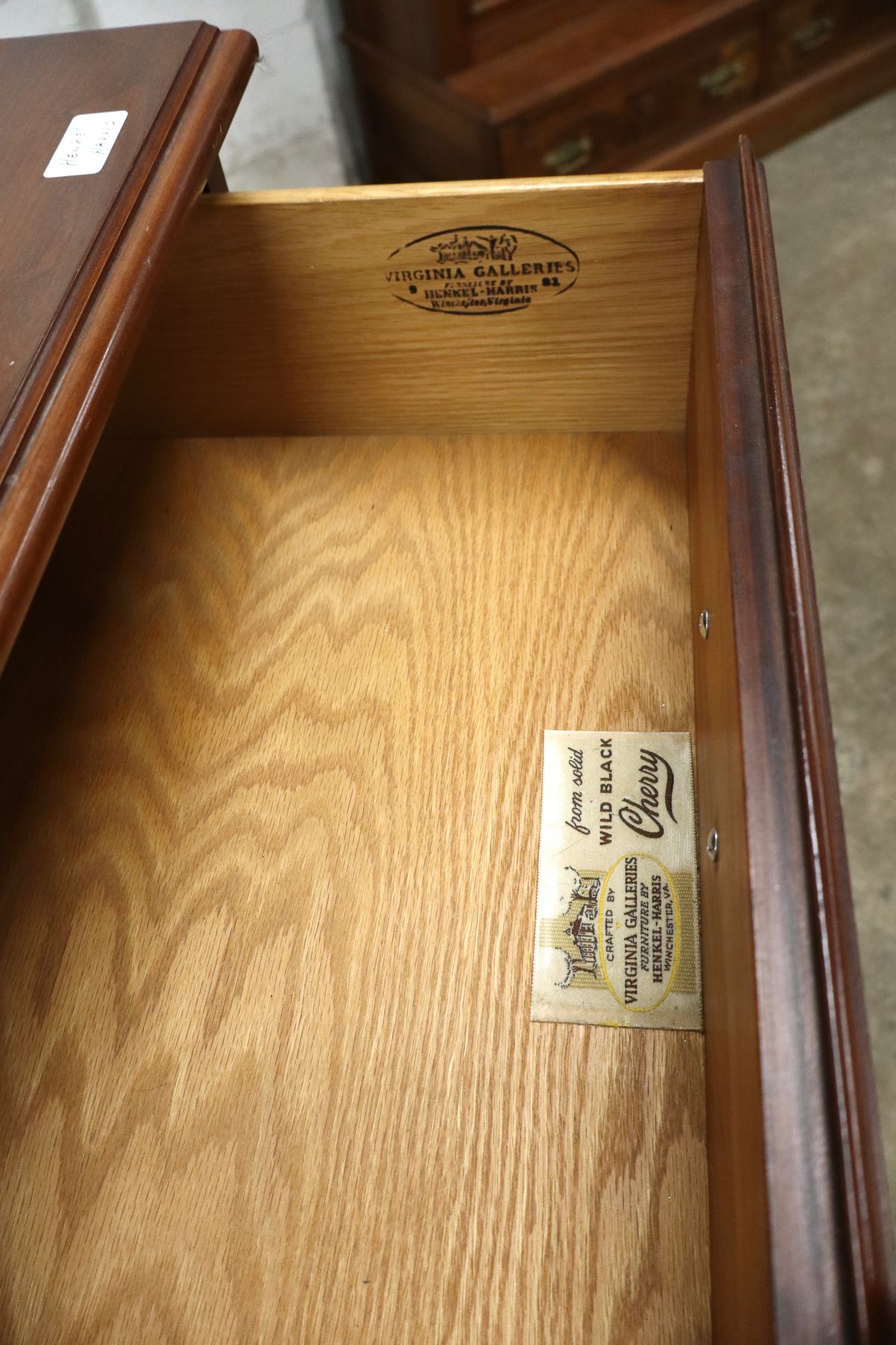 Nice Henkel Harris VA Galleries high chest
