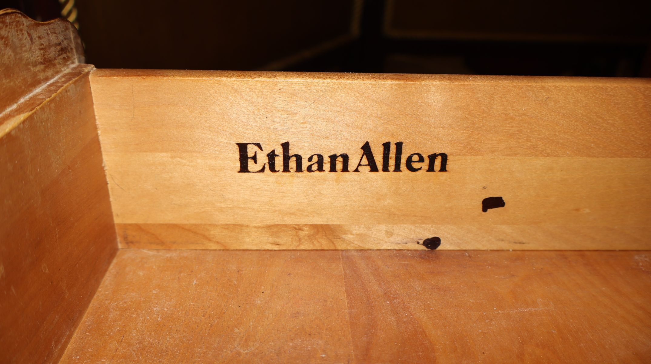 Beautiful PR Ethan Allen cherry FR style nightstands