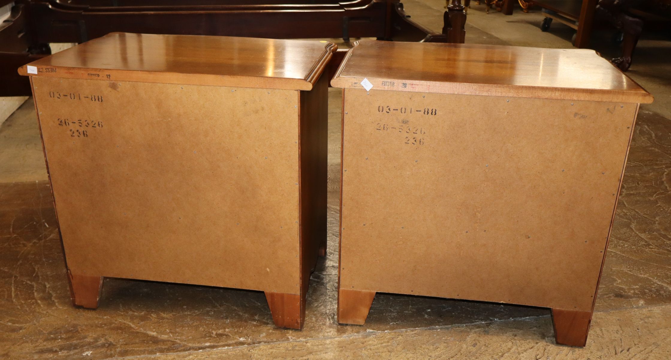 Beautiful PR Ethan Allen cherry FR style nightstands