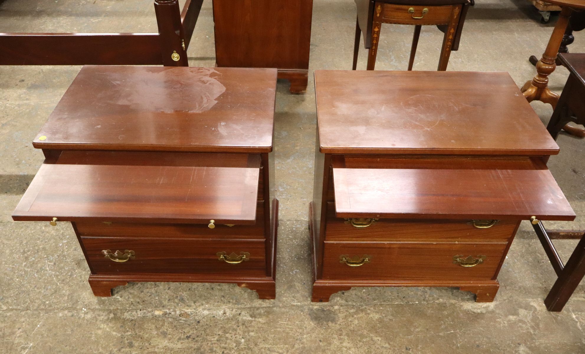 Quality PR crafted 3 drawer chests attrib AF Hackman