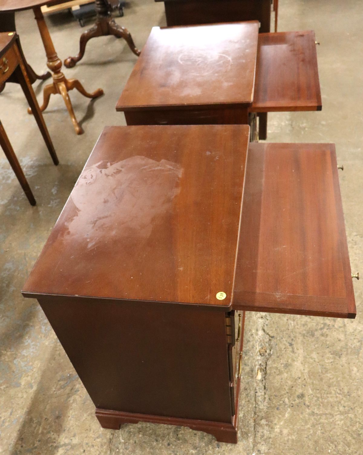 Quality PR crafted 3 drawer chests attrib AF Hackman