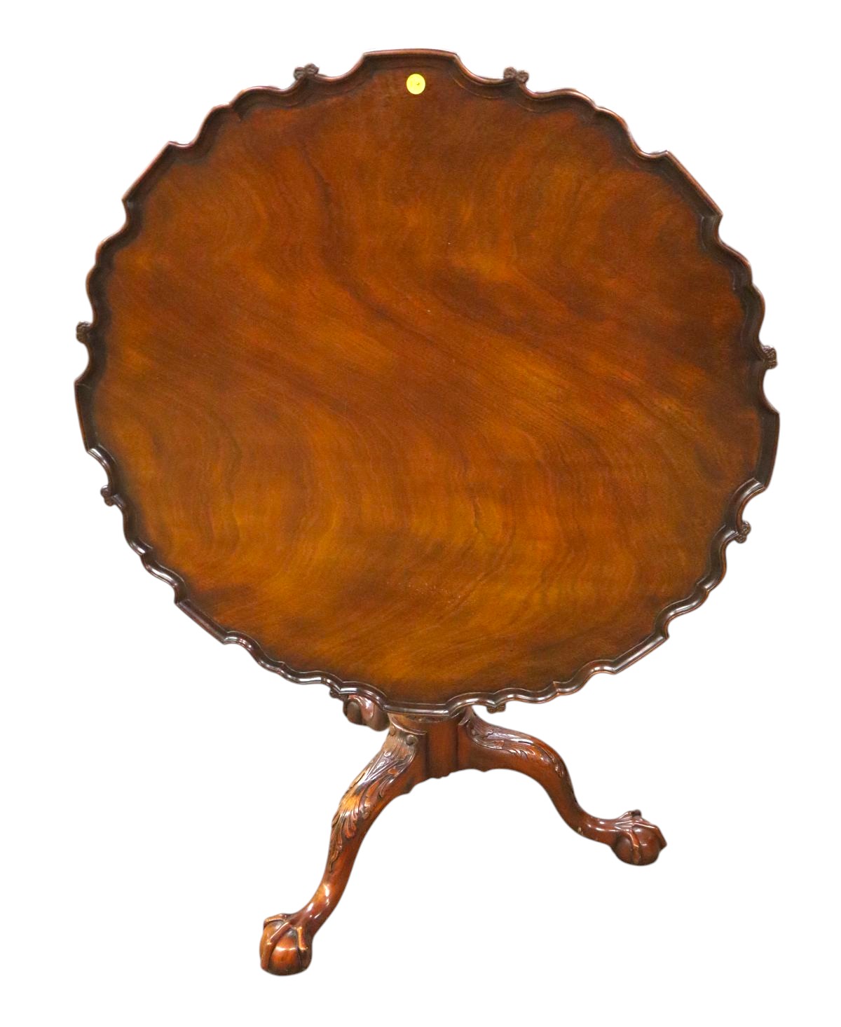 Beautiful crafted Chipp 35" tilt table attrib AF Hackman