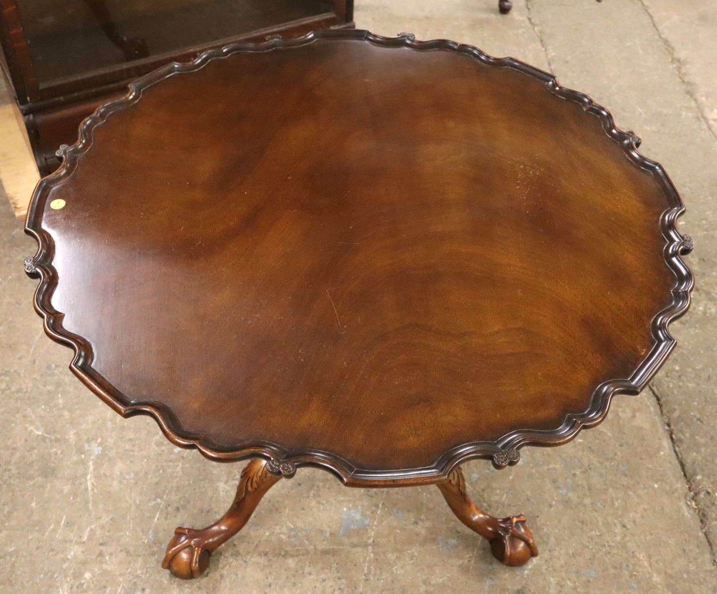 Beautiful crafted Chipp 35" tilt table attrib AF Hackman