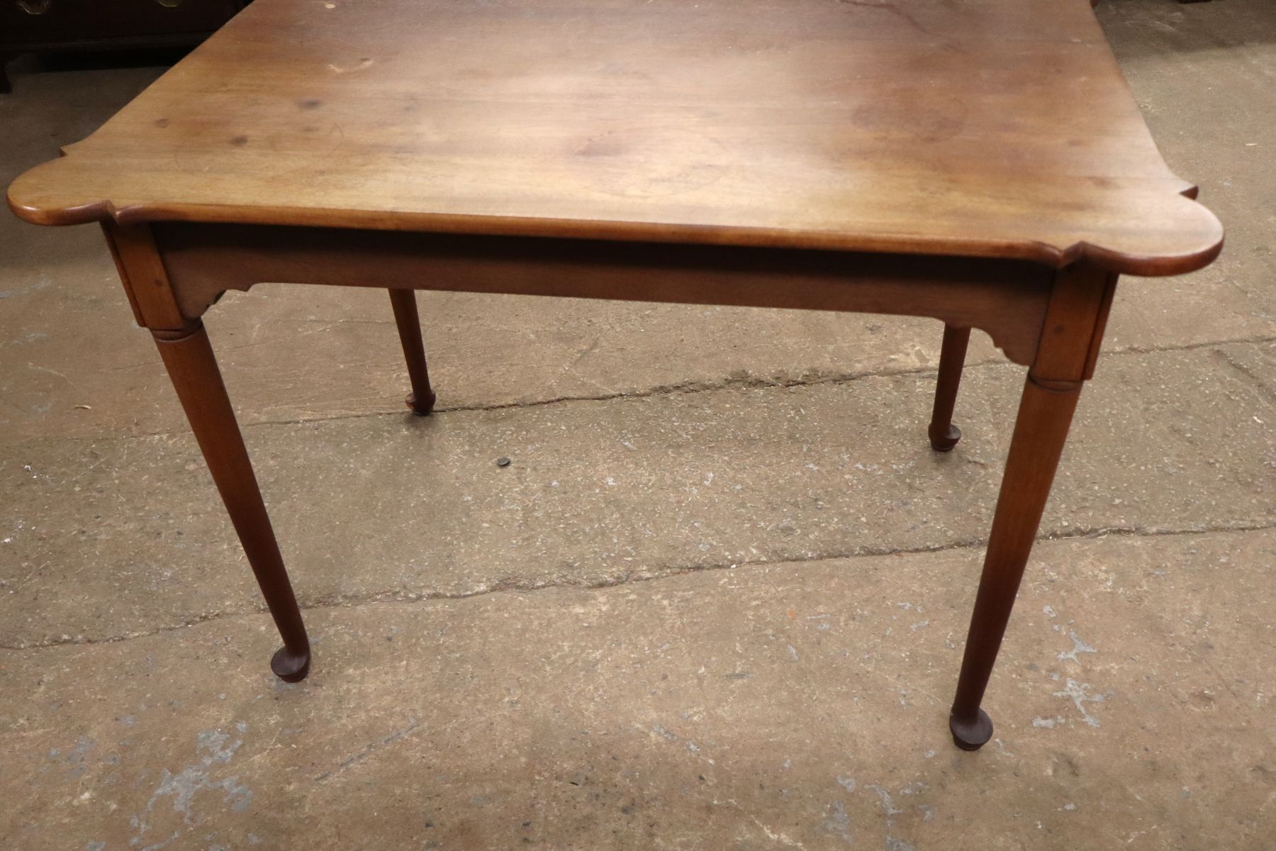 Antique style cookie corner table attrib AF Hackman