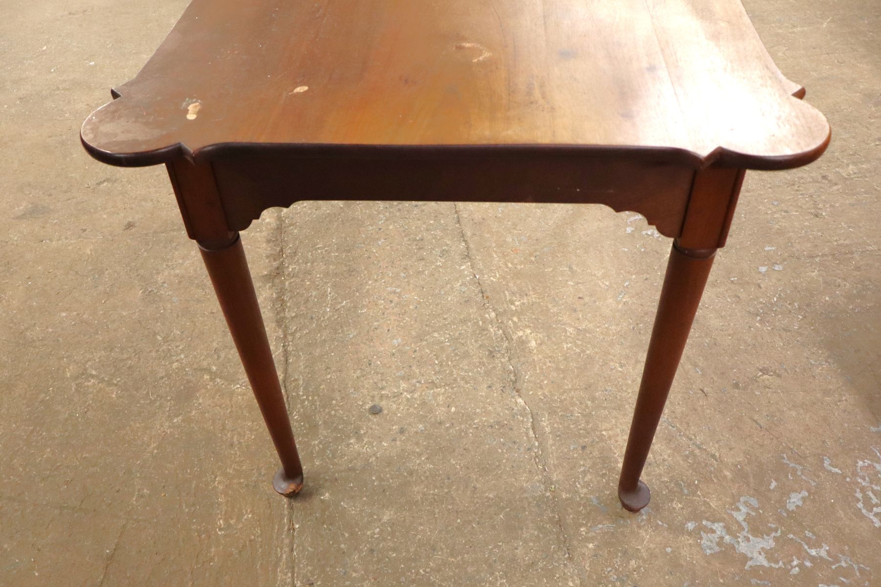 Antique style cookie corner table attrib AF Hackman