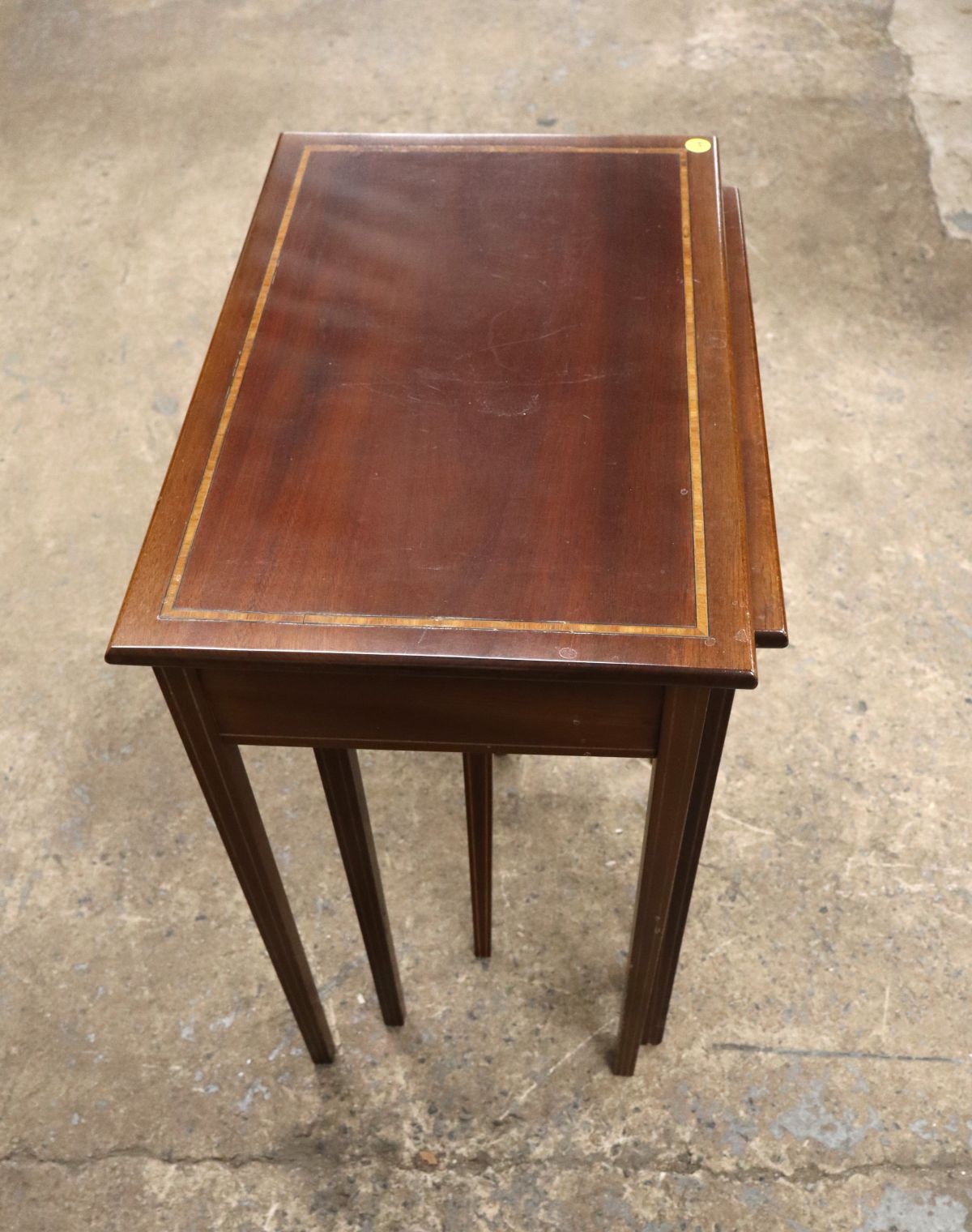Crafted set 3 nesting tables attrib AF Hackman 1969