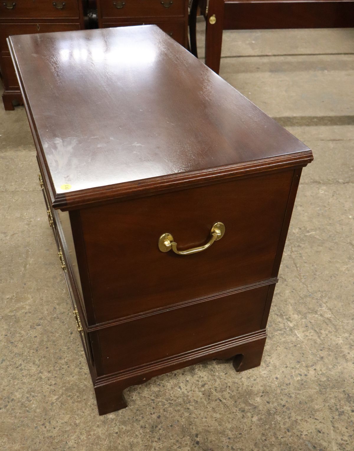 Nice Chippendale style 2 drawer cedar chest