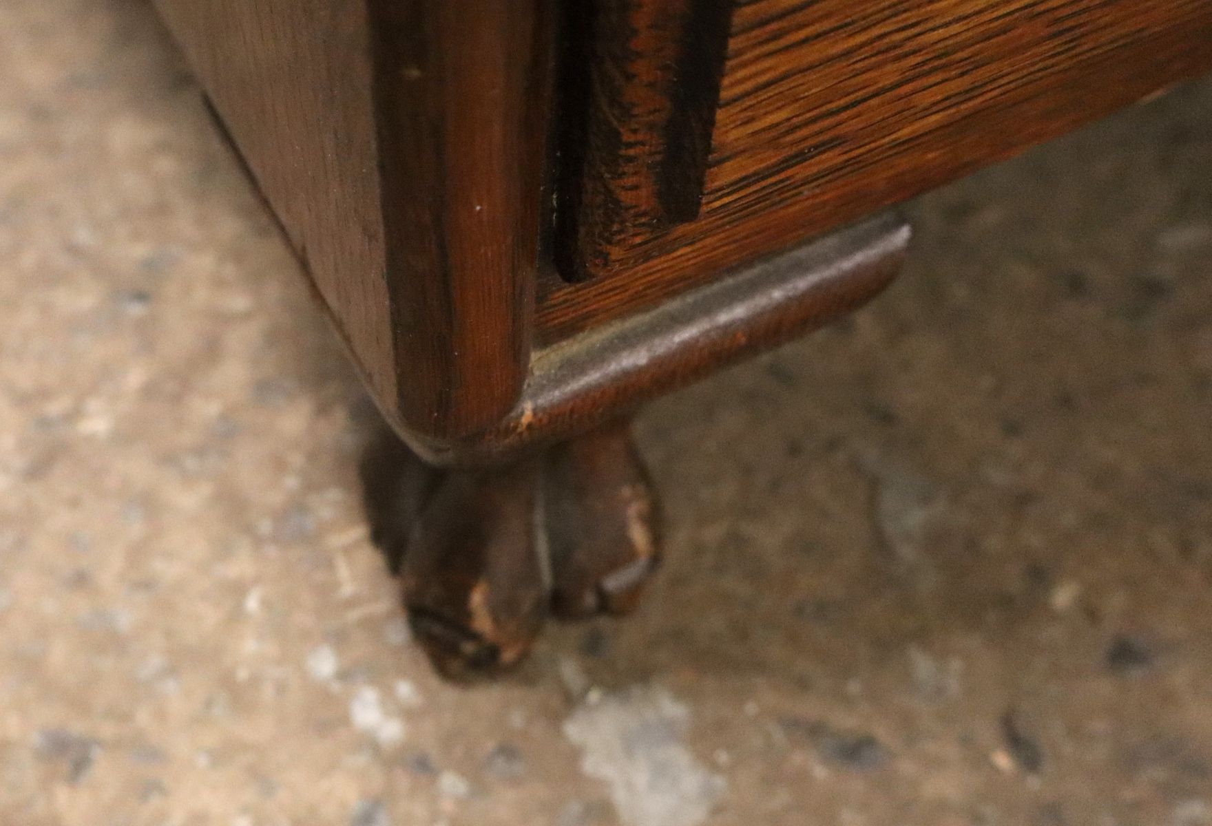 Nice oak 4 section Gunn barrister bookcase w/desk