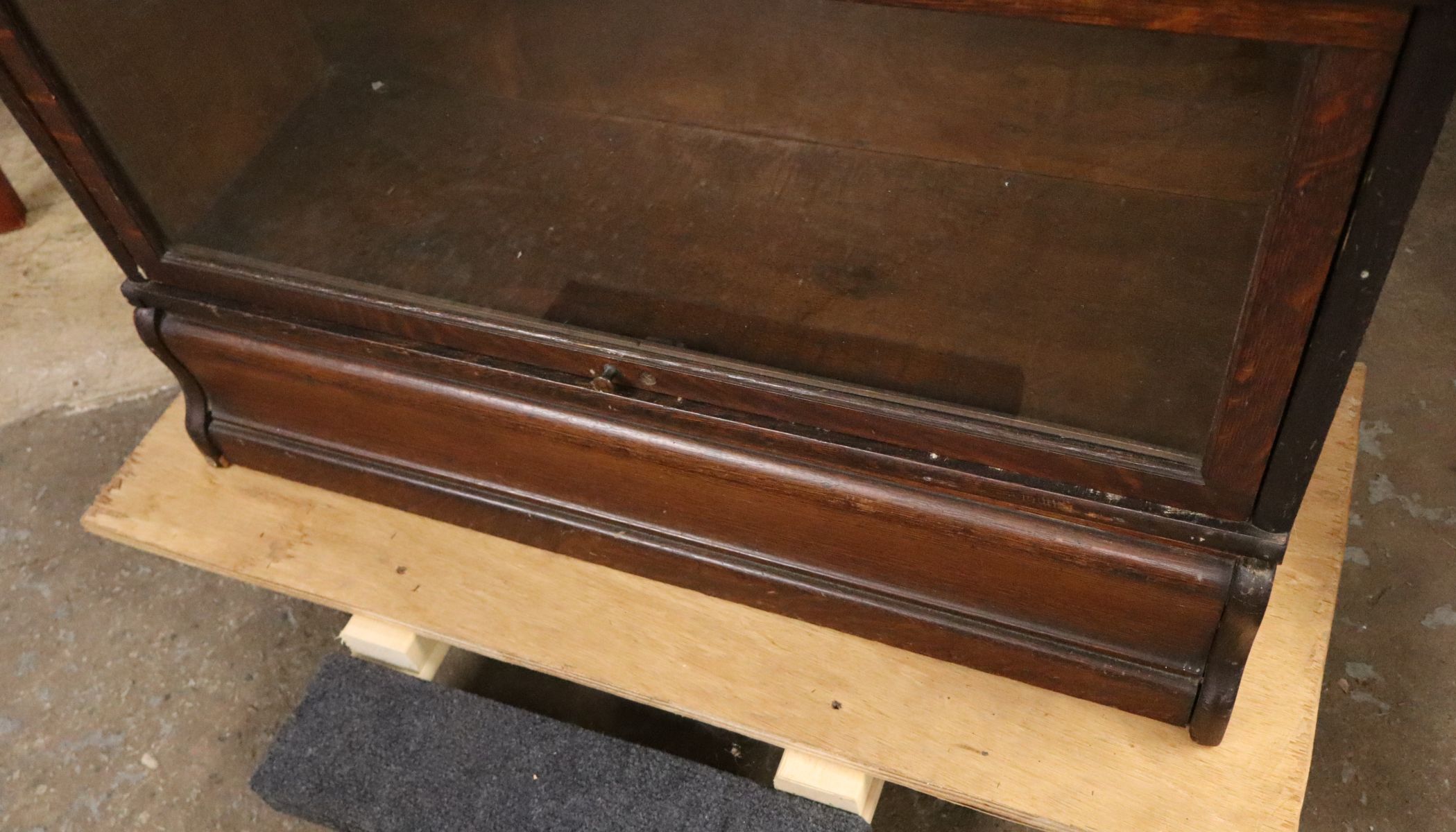Antique Globe Wenicke barrister 4 stack bookcase