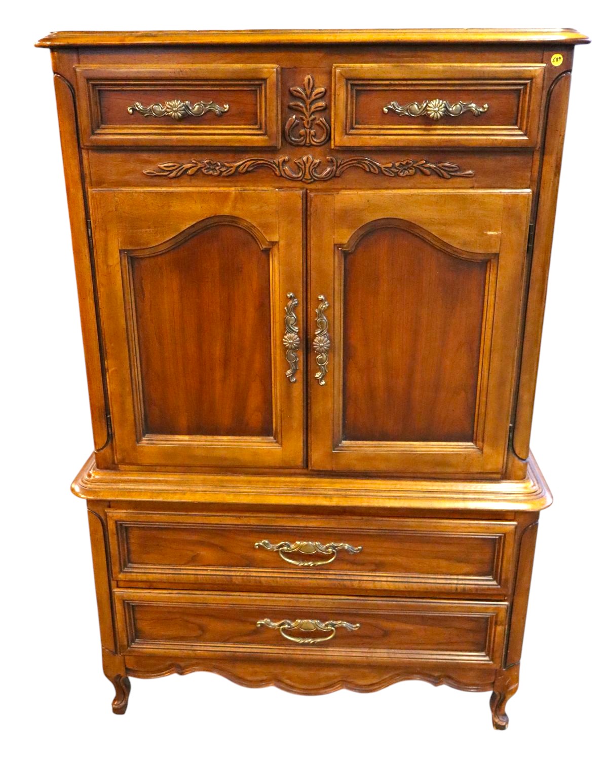 VTG Dixie Furn gentlemans chest with fitted interior