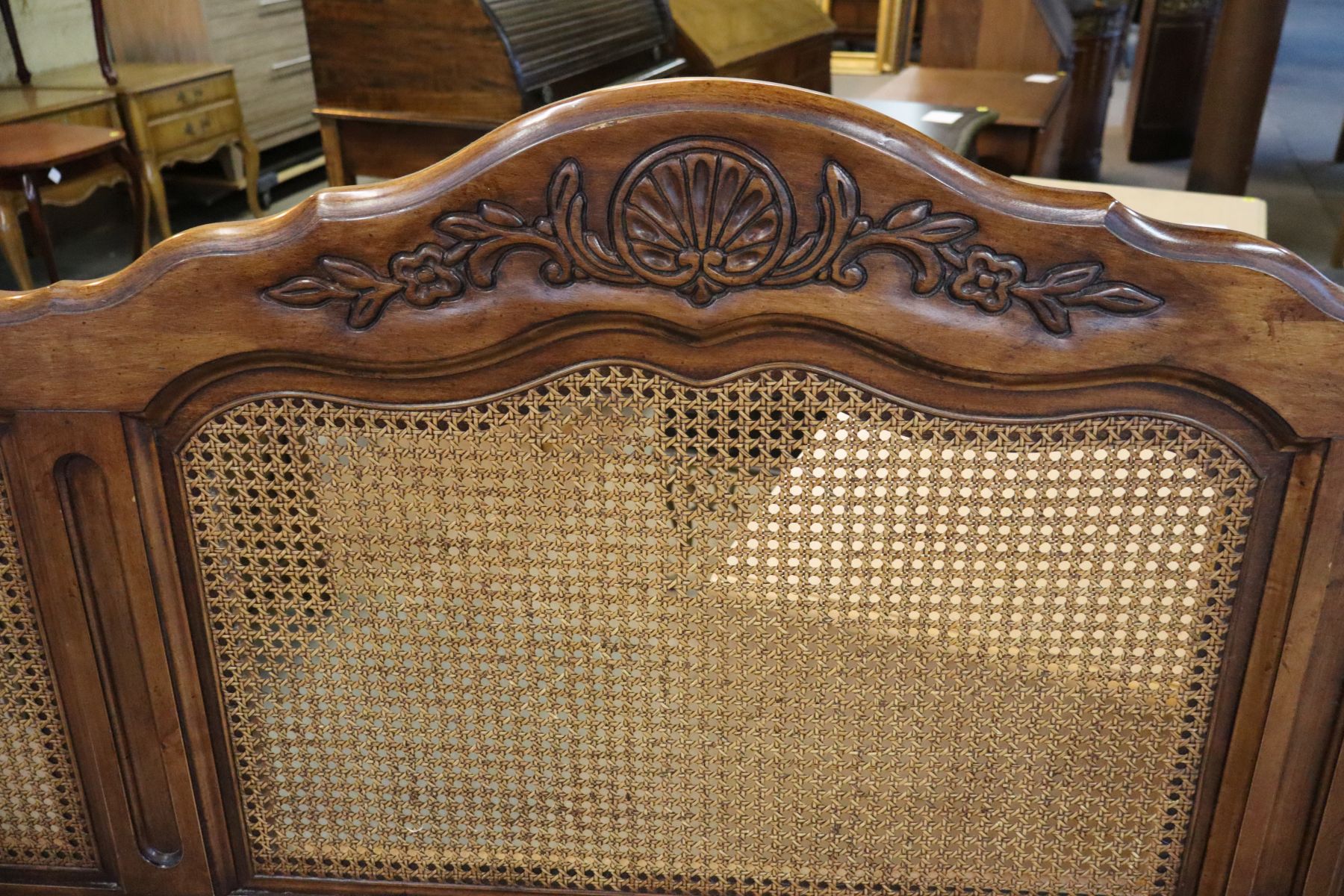 Vintage Dixie Furn country FR style Queen headboard